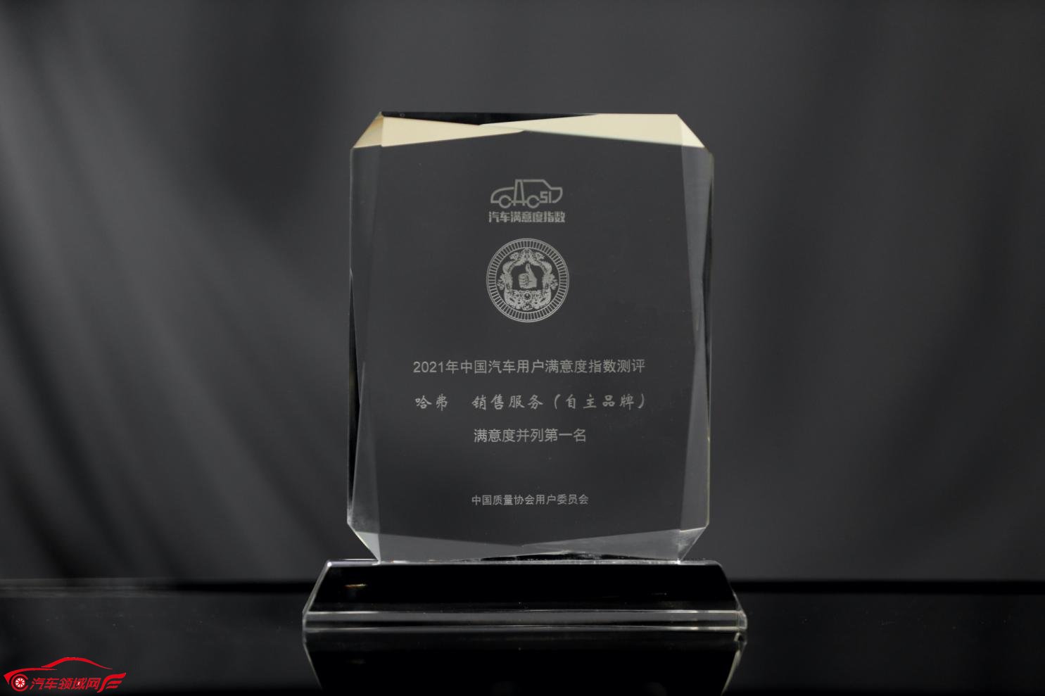 哈弗品牌荣获销售服务(自主品牌)第一名