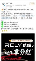 RELY威麟首款全球皮卡昵称征集！
